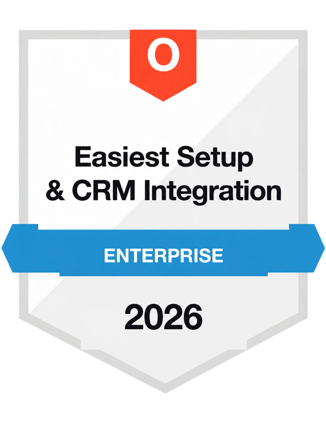 Illustrative Oura enterprise setup and CRM integration badge