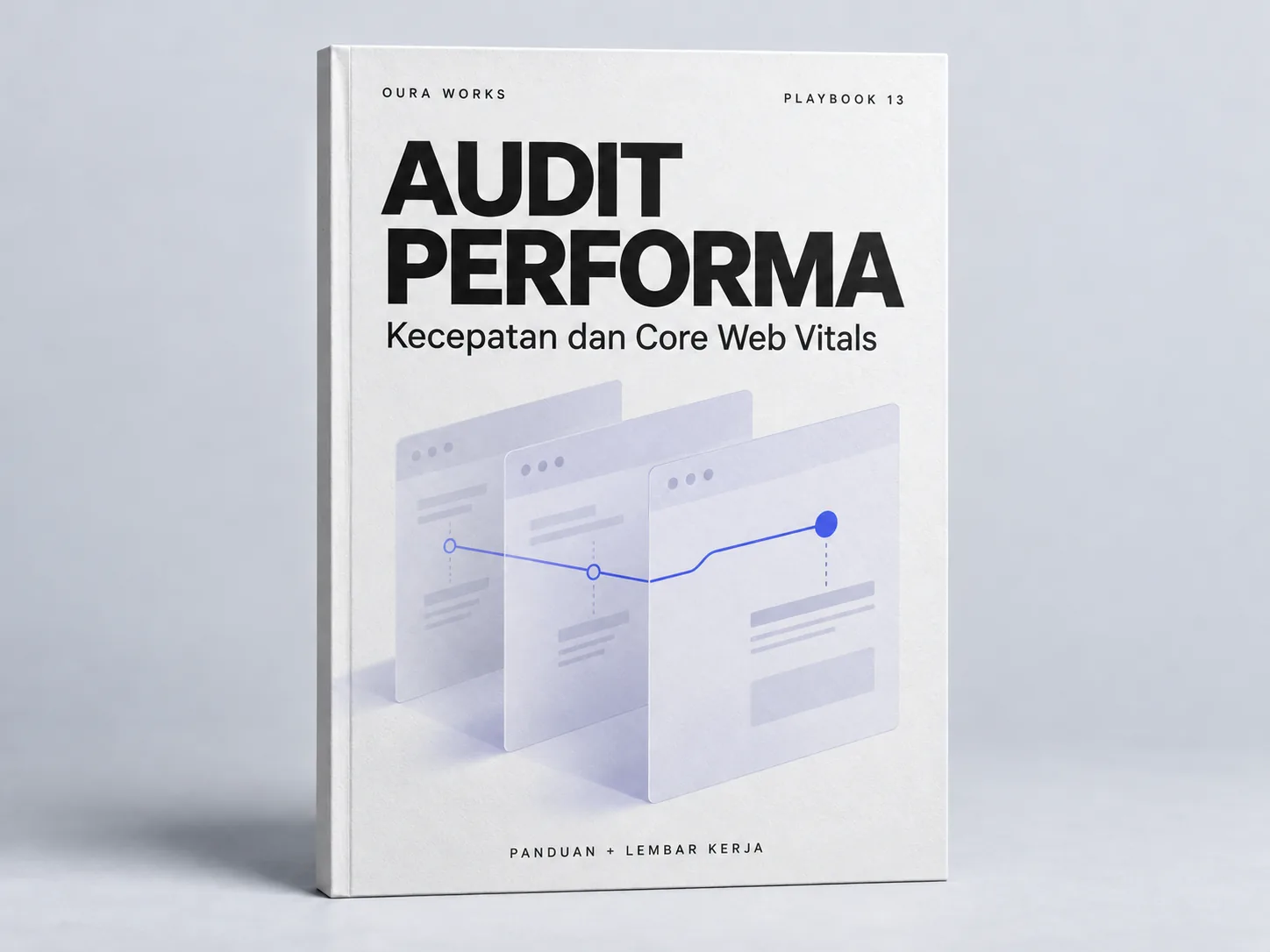 Sampul buku Playbook Oura Works: Audit kecepatan dan Core Web Vitals