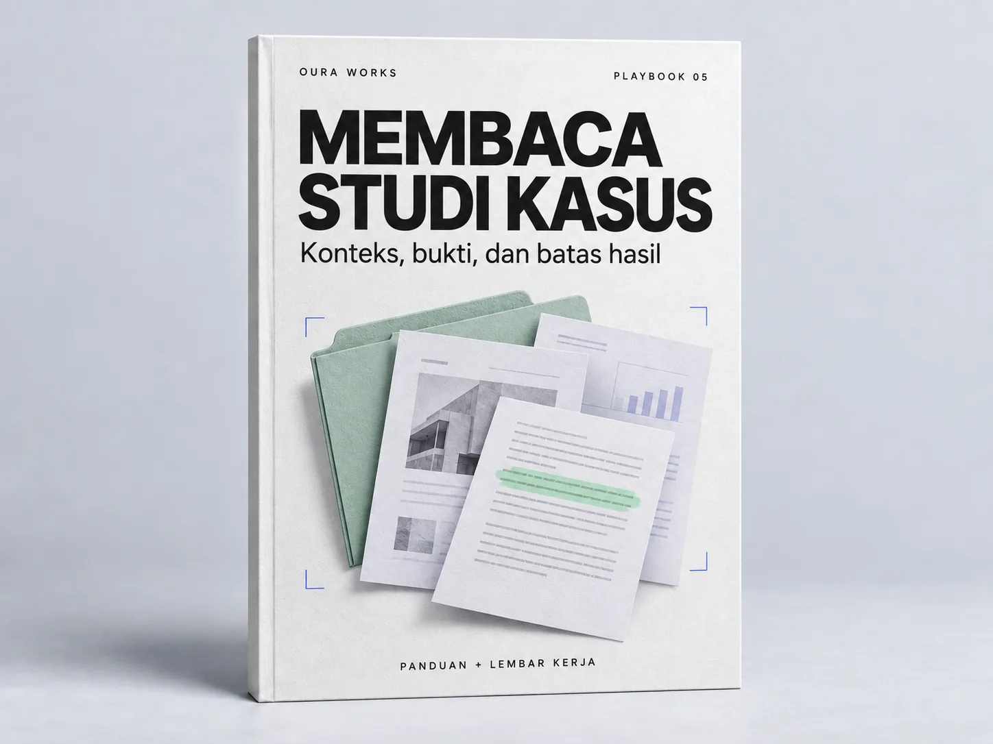 Sampul buku Playbook Oura Works: Membaca studi kasus tanpa salah menilai hasil