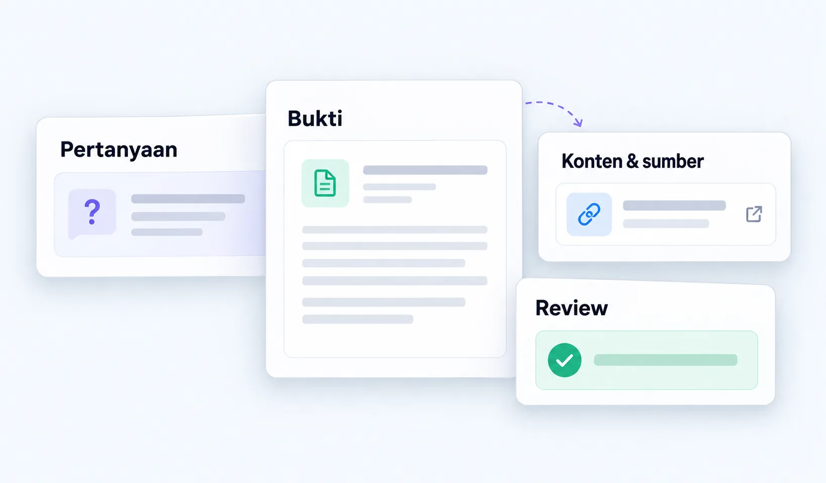 Ilustrasi research untuk panduan bisnis.